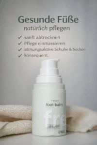 Gesunde Fußpflege mit Natürlichen Inhaltsstoffen